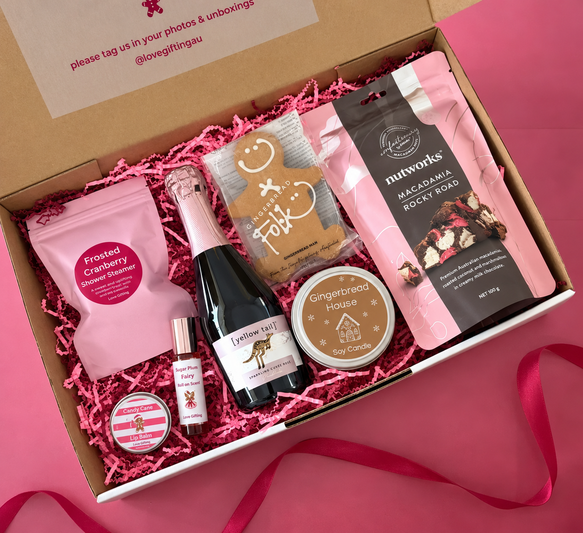 Cheers to Christmas – Sparkling Rosé Christmas Gift Box