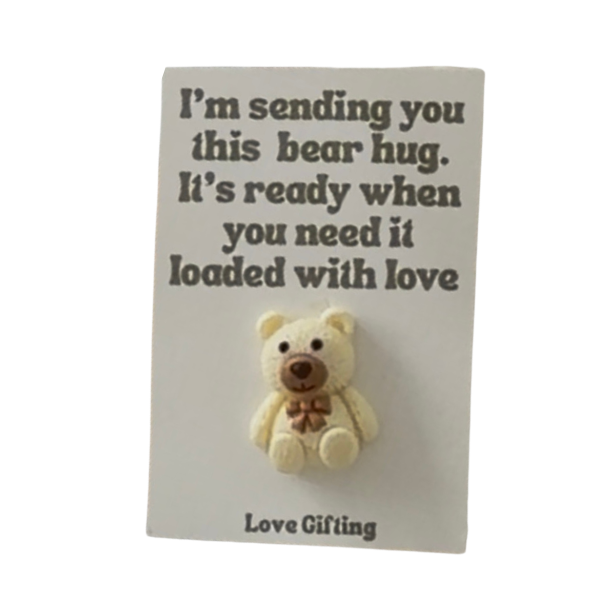 Mini Pamper Bear Hug Get Well Soon Gift Box