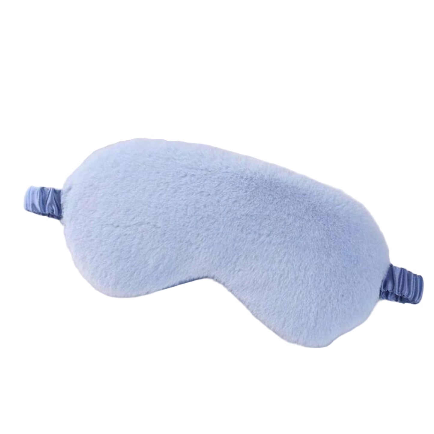 Blue Fluffy sleep mask