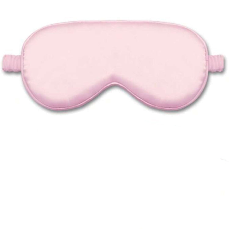 Pink satin-feel sleep mask for relaxation and Christmas pamper gifts