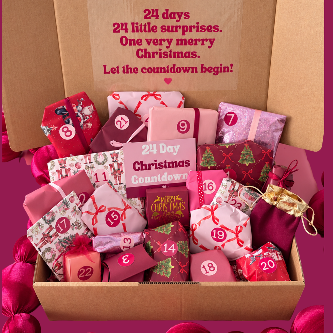 Looking for a Unique Christmas Gift? Discover Our 24-Day Christmas Advent Gift Box