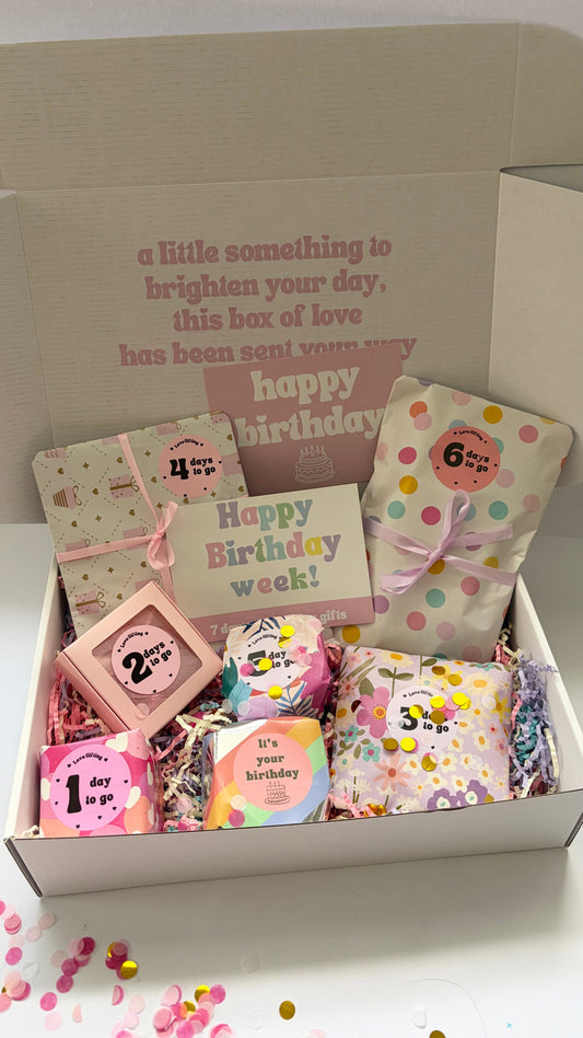 Birthday Advent Gift Boxes: A Unique Birthday Gift They'll Never Forget