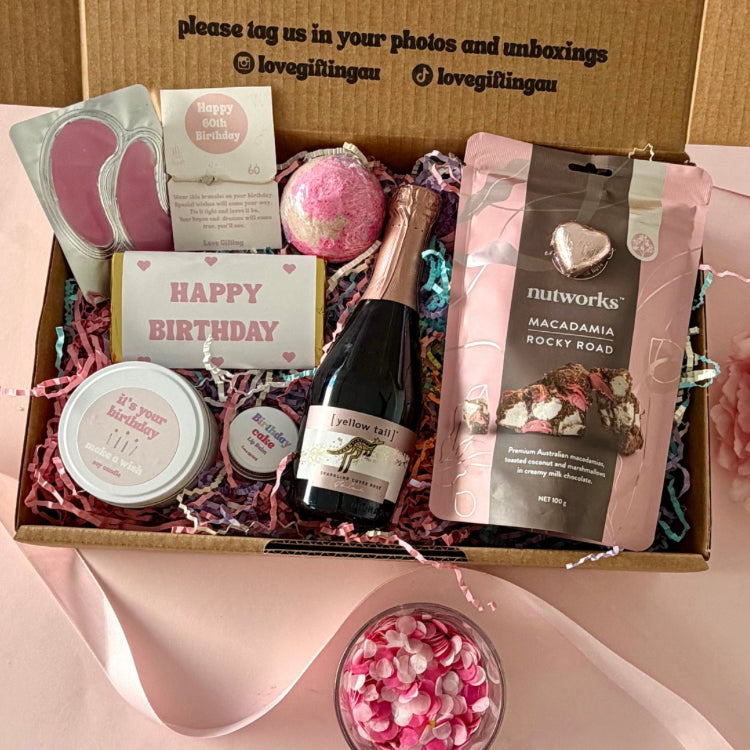 60th Birthday Gift Boxes Australia - 60th Birthday Hampers