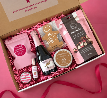 Cheers to Christmas – Sparkling Rosé Christmas Gift Box