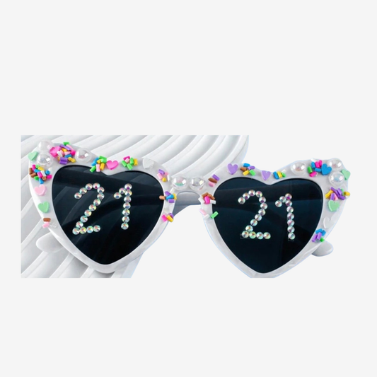 21st Birthday Sunglasses | Fun Party Add-On Gift