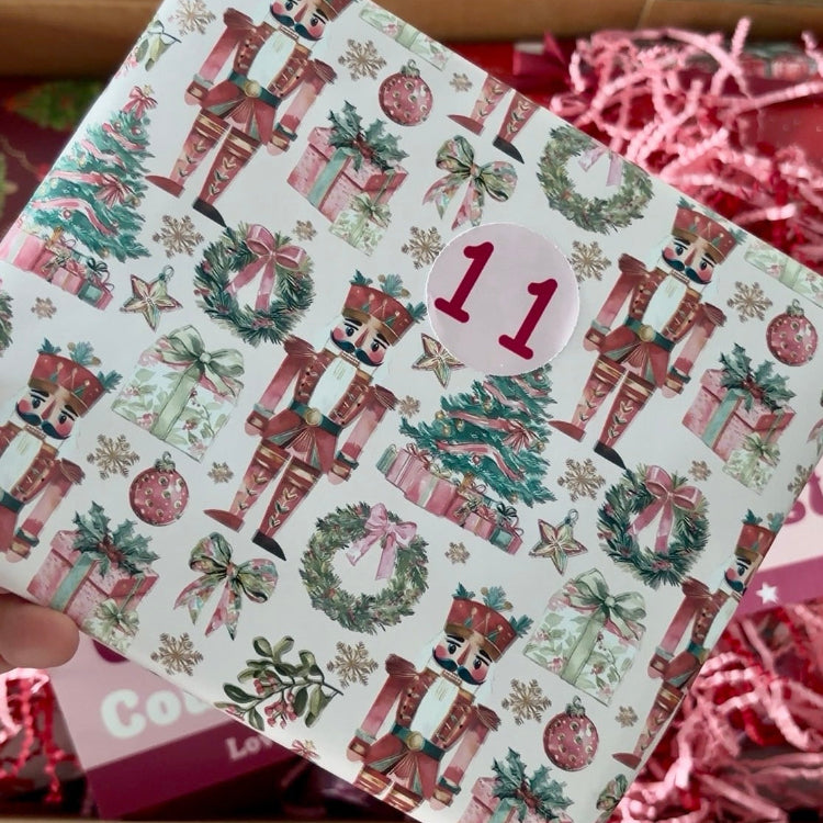 24 individually wrapped Christmas Advent gifts ready to open each day