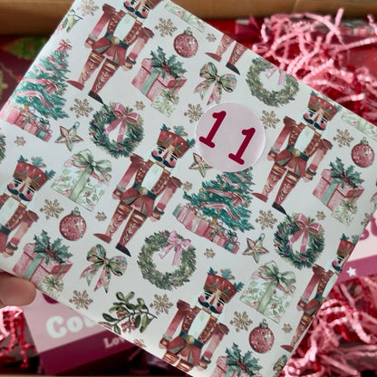 24 individually wrapped Christmas Advent gifts ready to open each day