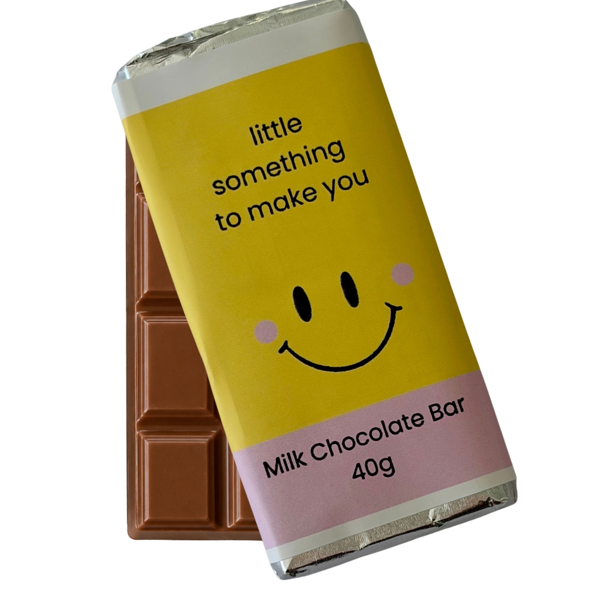 A Little Something to Make You Smile Chocolate Bar - Add on