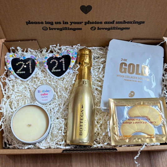 21st Birthday Gift box