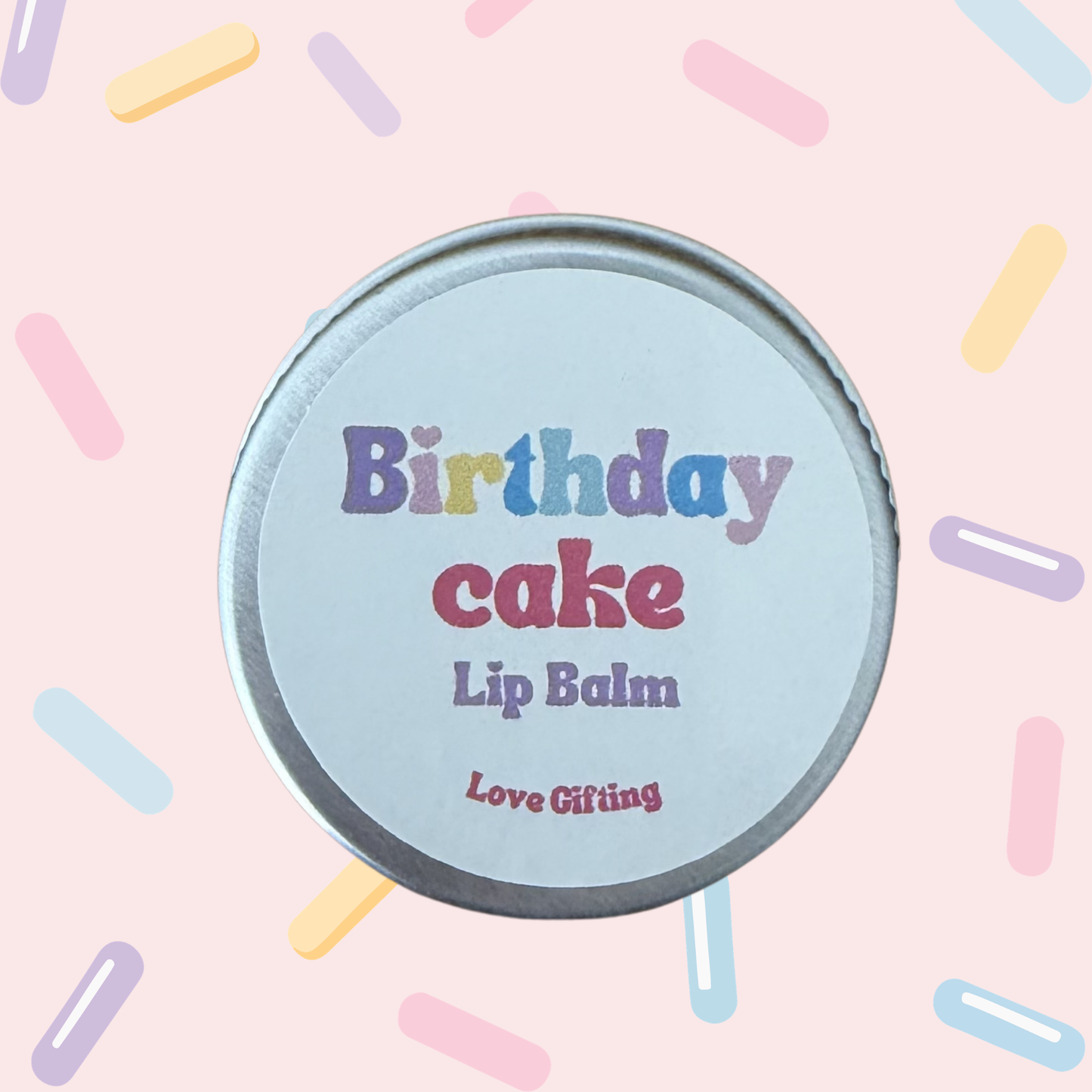 Birthday Cake - Natural Lip Balm