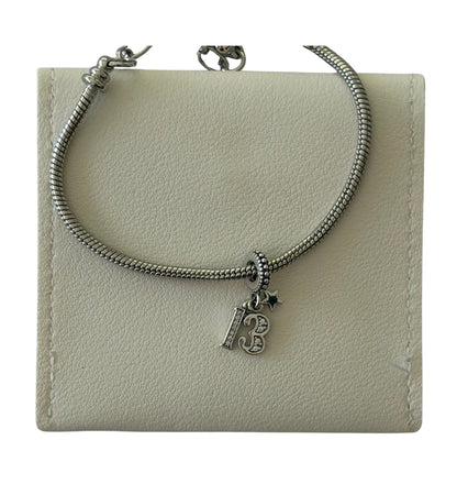 13th Teen Birthday Silver Plated Charm Bracelet  - Add on
