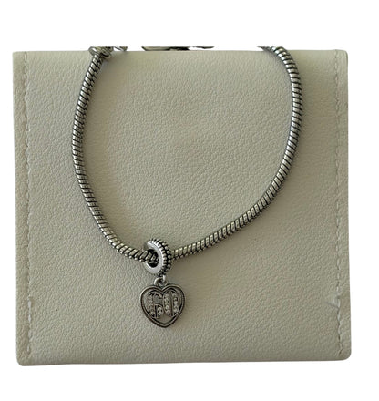 60th Birthday Silver Plated Charm Bracelet  - Add on