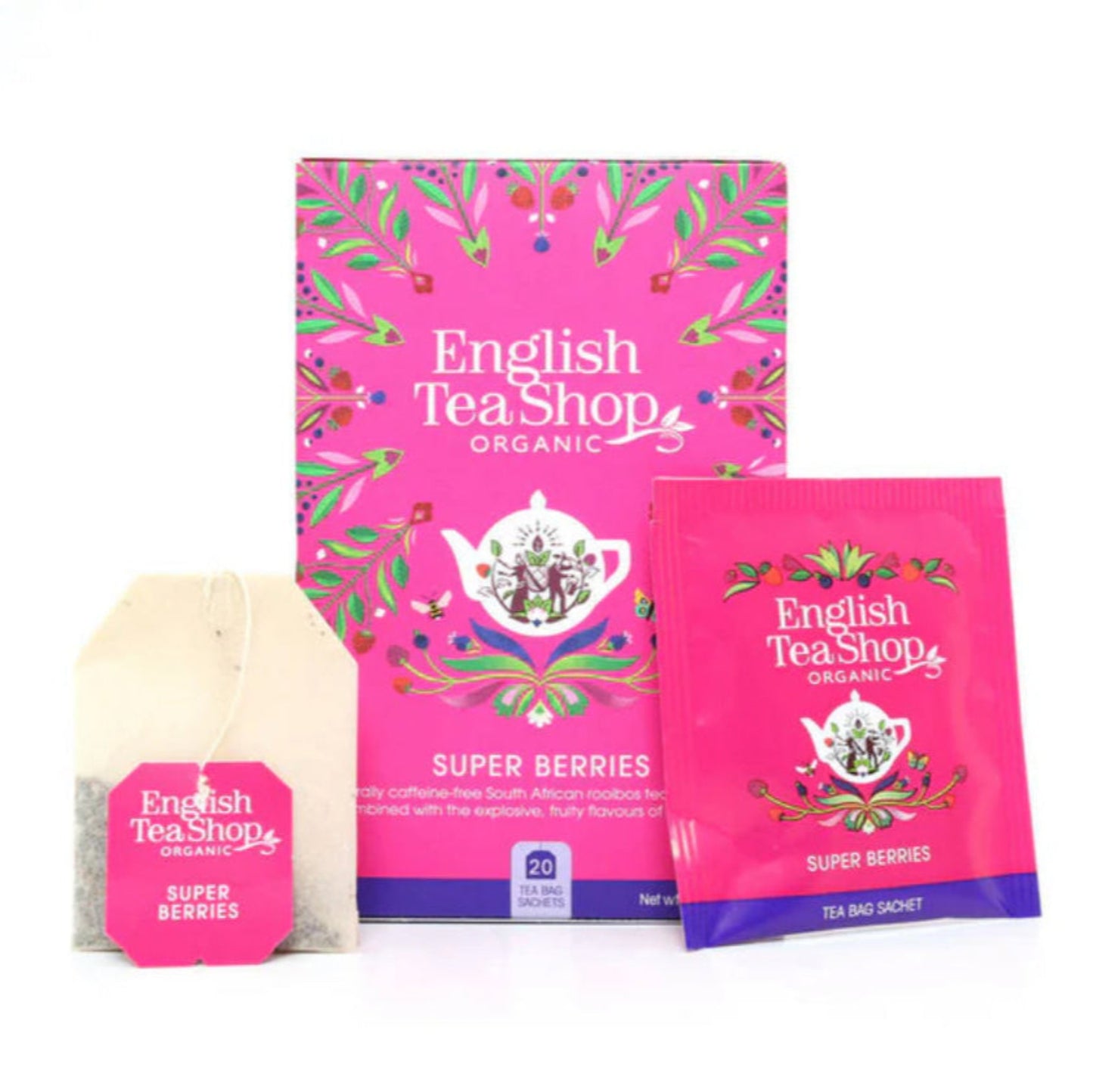 English Tea Shop organic tea bag - Super Berries 