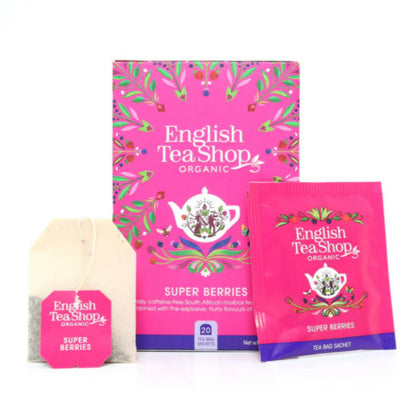 English Tea Shop organic tea bag - Super Berries 