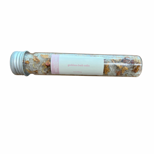 Goddess Bath Salt Tube 