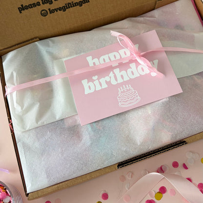 Love Gifting Gift Box with Happy Birthday  card