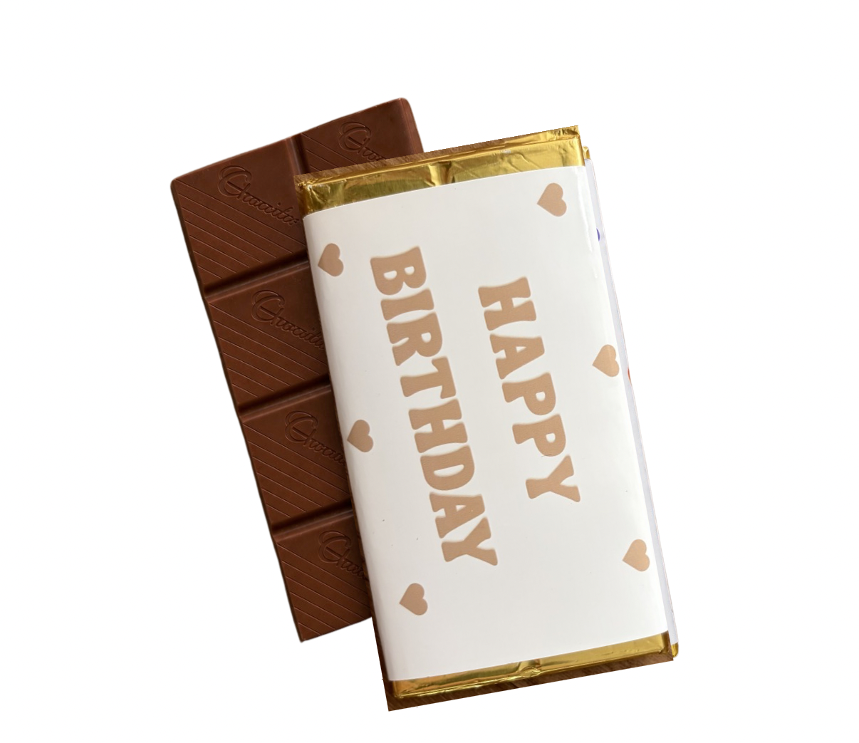 Happy Birthday Gourmet Milk Chocolate Bar - Perfect add on