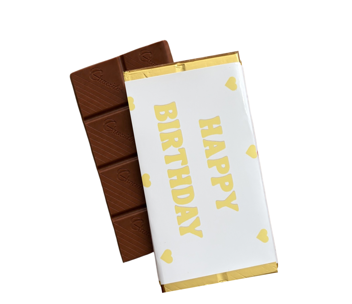 Happy Birthday Gourmet Milk Chocolate Bar - Perfect add on