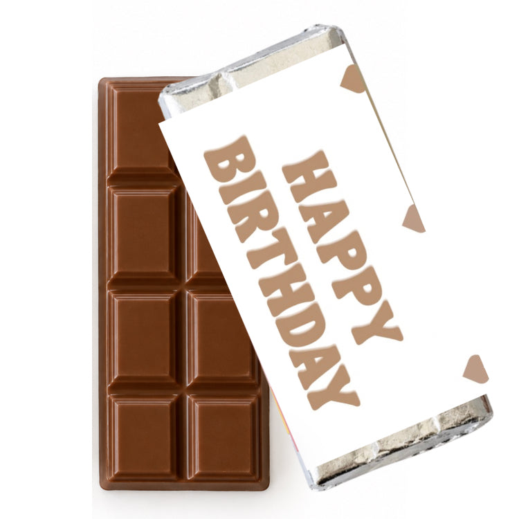 Luxury Happy Birthday Golden Gift Box