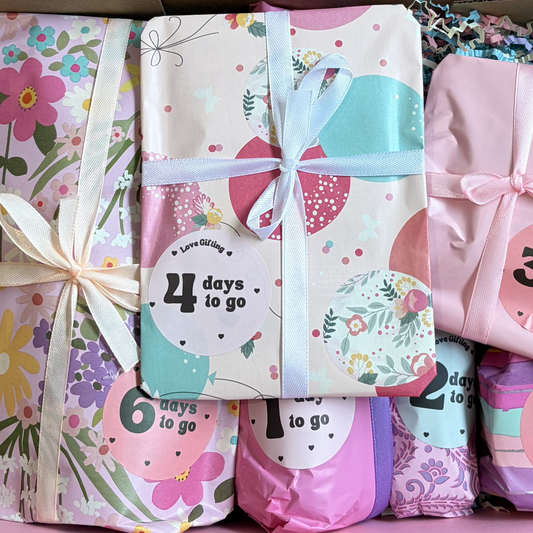 Cocktail Birthday Advent Gift Box - 7 Days of Birthday Surprises