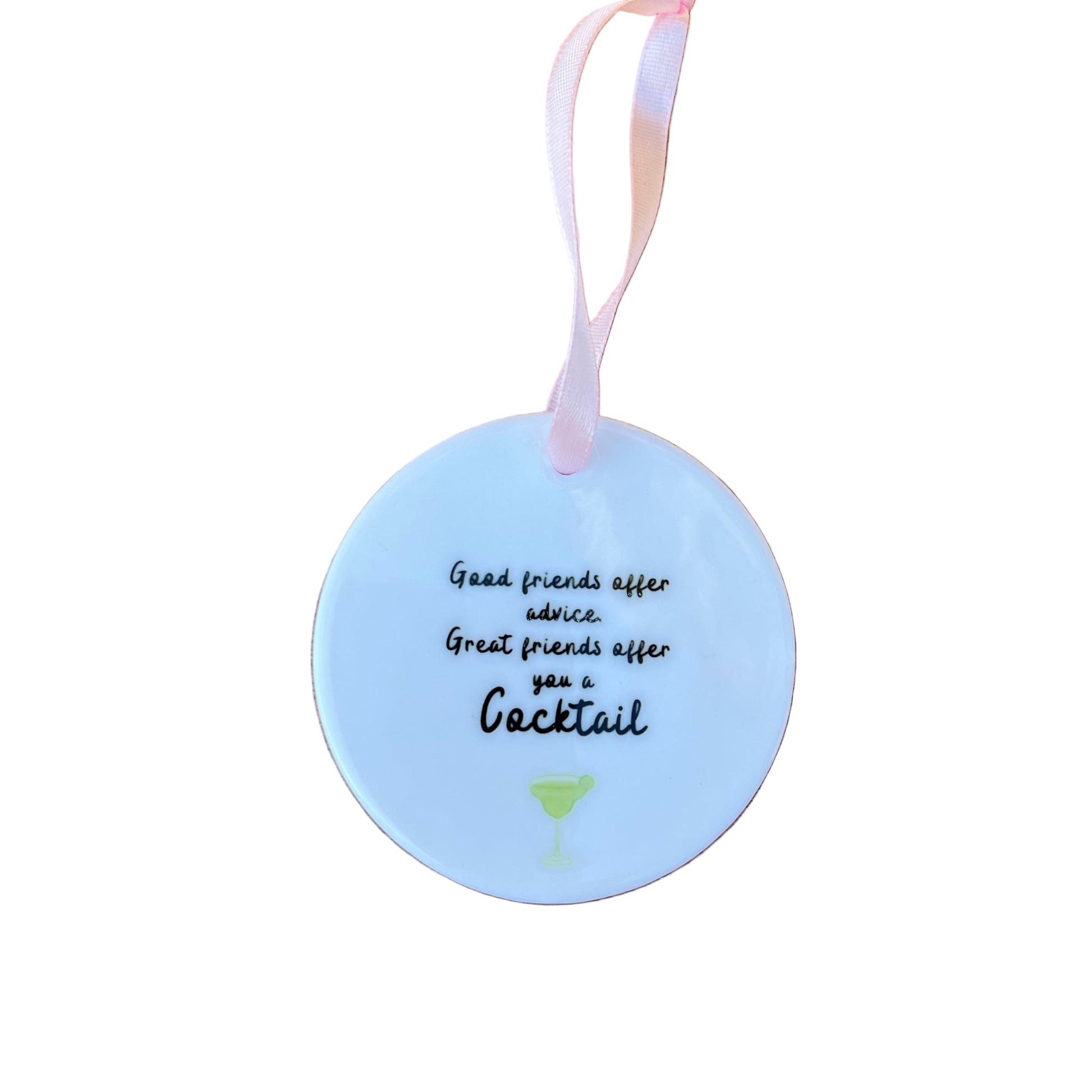 Ceramic Keepsake for friend who likes cocktails