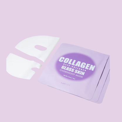 Lapcos - Deep Collagen  Glass Skin Face Mask Sheet