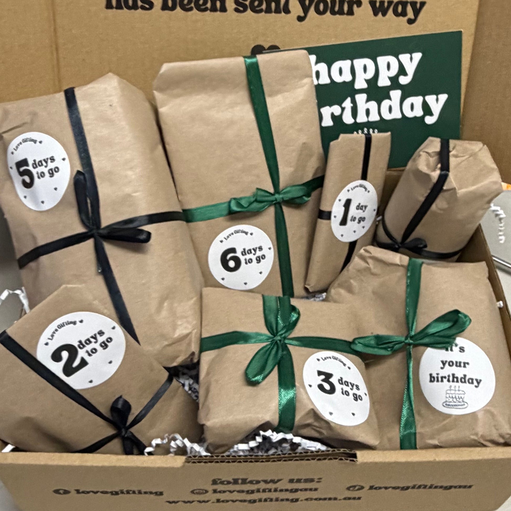 Mens 7 day Advent calender