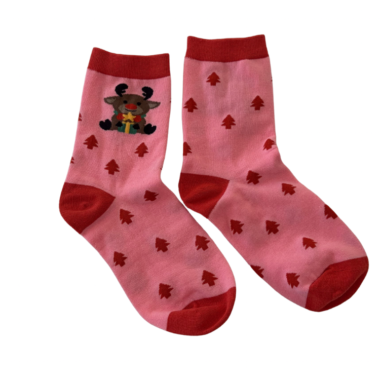 Festive Christmas socks available in Merry Little Moments Christmas gift box
