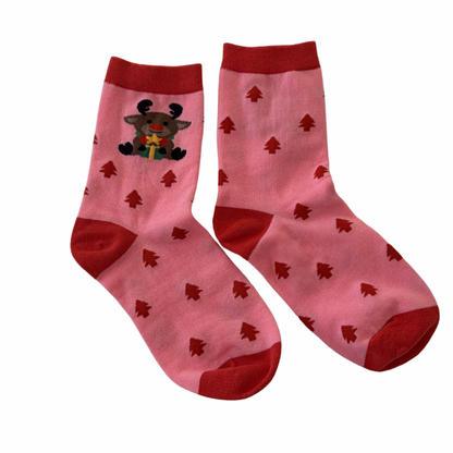 Festive Christmas socks available in Merry Little Moments Christmas gift box