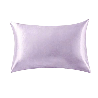 Purple Silky satin pillowcase 