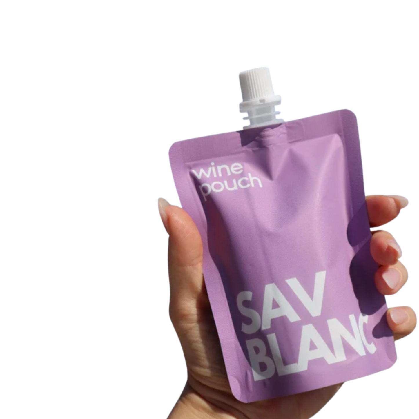 Sav Blanc wine pouch