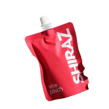 Shiraz wine  pouch