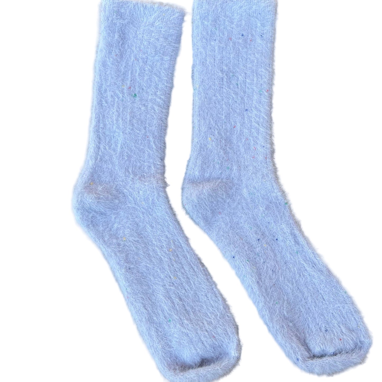 Women's Soft speckled design socks - purple