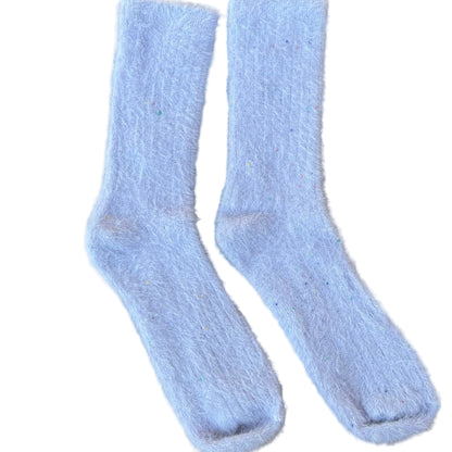 Women's Soft speckled design socks - purple