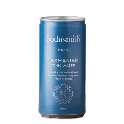  Sodasmith Tasmanian Tonic Water on a white background