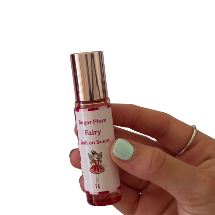 Sugar Plum Fairy Christmas Scent Roller – sweet festive fragrance gift