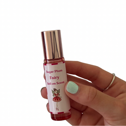 Sugar Plum Fairy Christmas Scent Roller – sweet festive fragrance gift