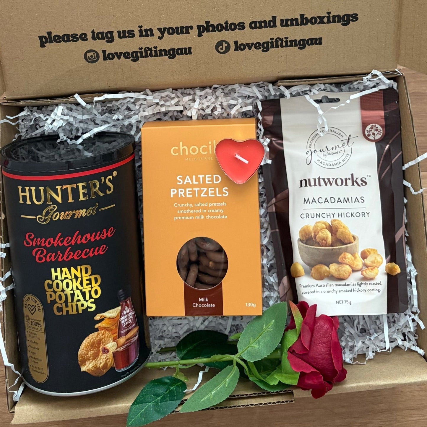 Gourmet snacks Valentine's day gift 