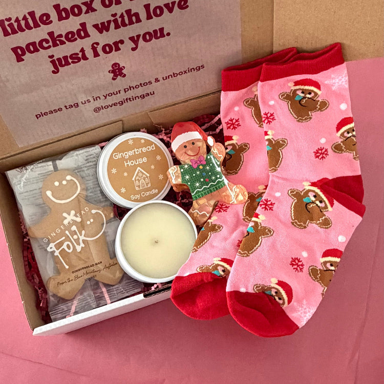 Oh Snap! It's Christmas – Gingerbread Christmas Gift Box