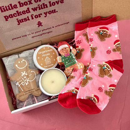 Oh Snap! It's Christmas – Gingerbread Christmas Gift Box