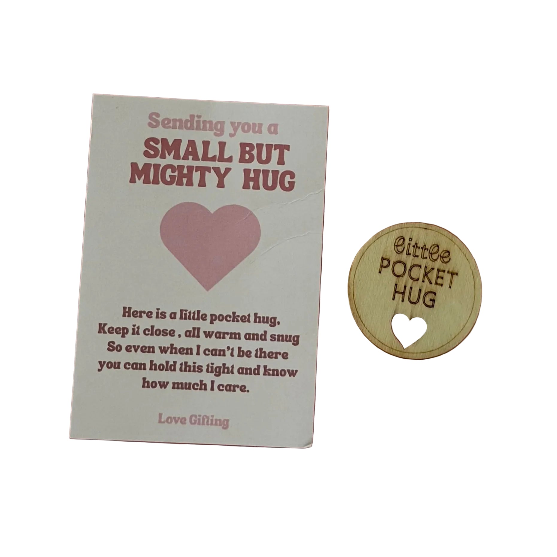 hug token for comfort